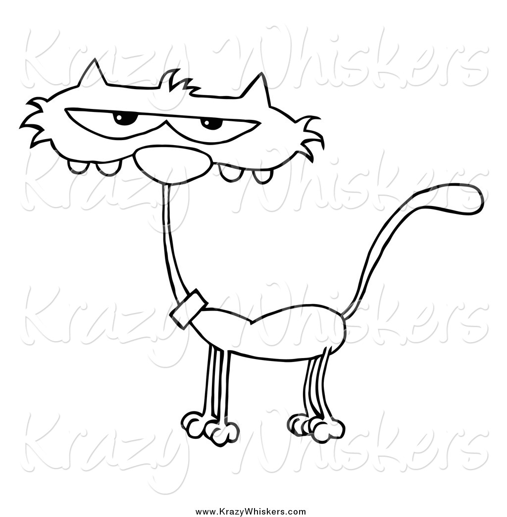 1024x1044 Fat Cat Clipart Black And White Collection