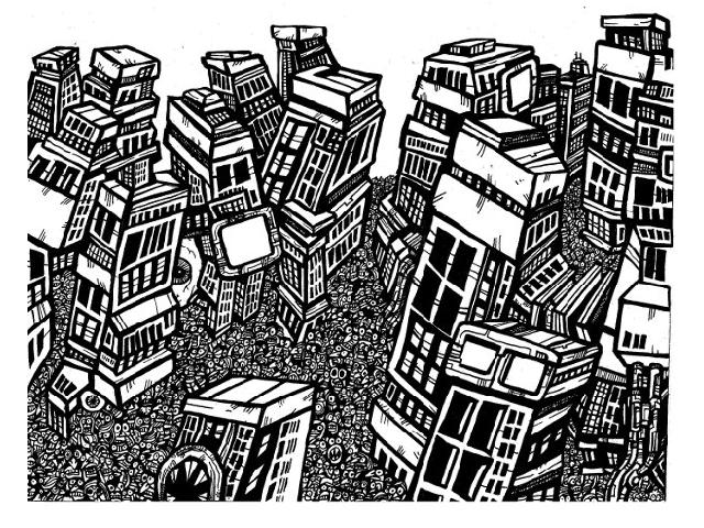 640x480 Black And White Drawings