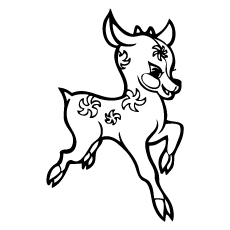 230x230 Top 20 Deer Coloring Pages For Your Little Ones