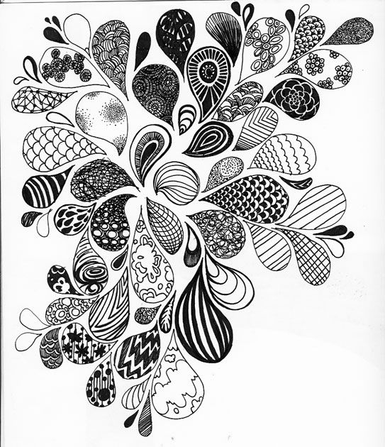 543x630 Examples Of Zentangle Project Doodles, Zentangles And Tangled