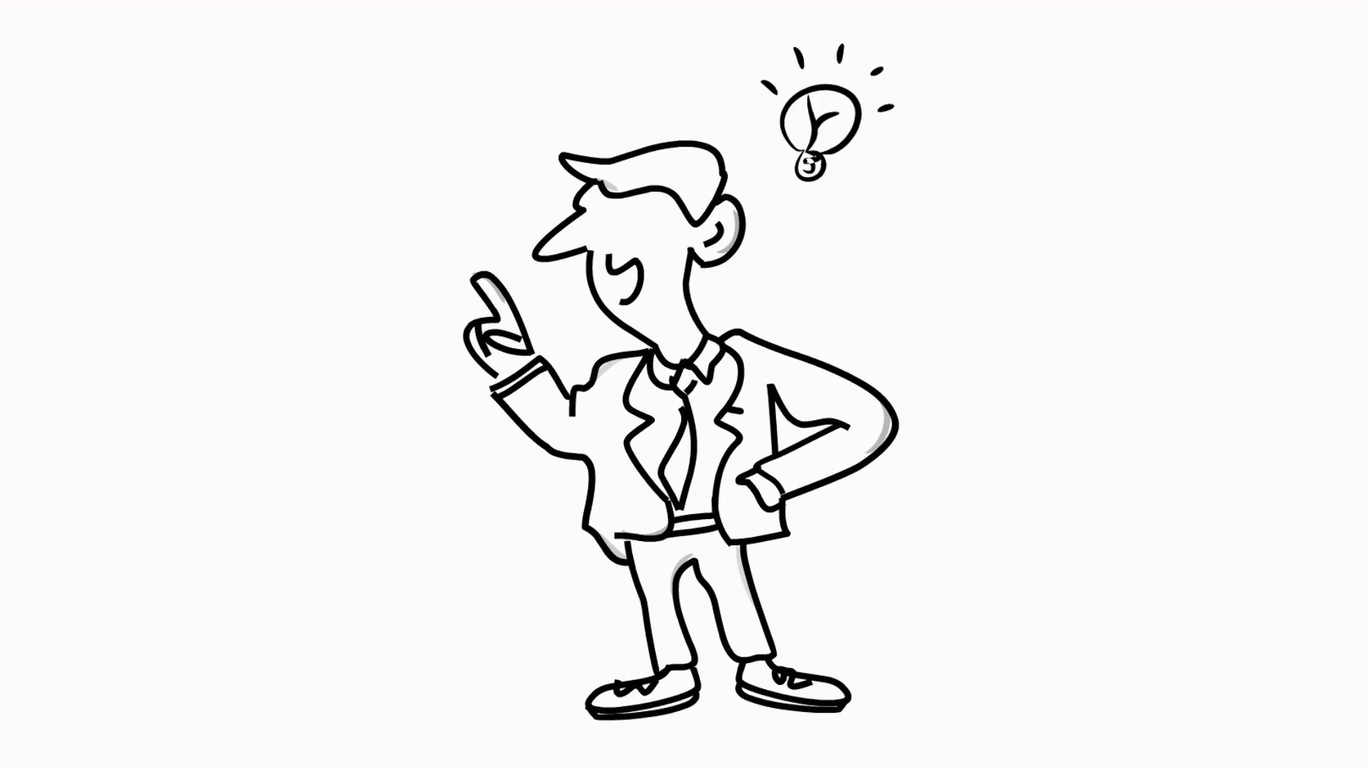 1920x1080 Male Character 18 Cartoon Illustration Hand Drawn Animation