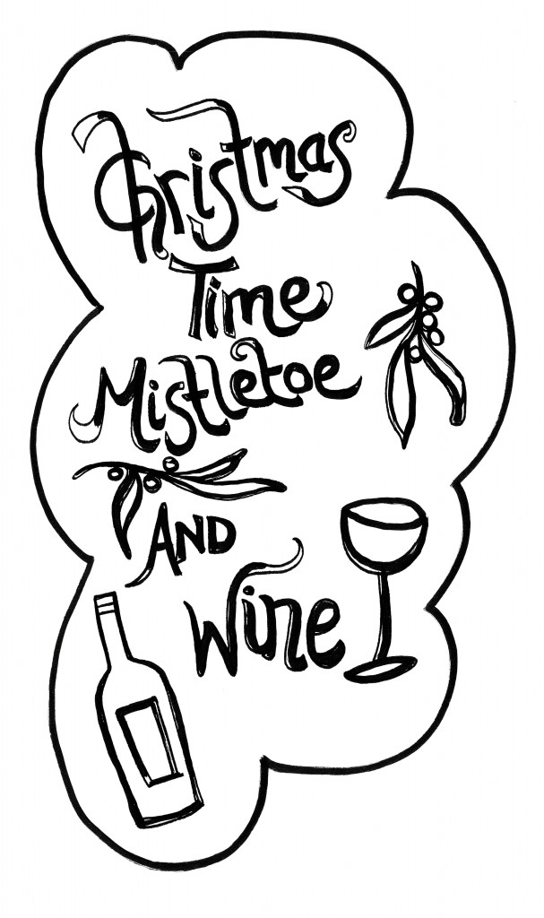 607x1024 Black And White Hand Drawn Typography