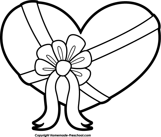 551x467 Valentine Heart Clipart Black And White Valentine's Day Info