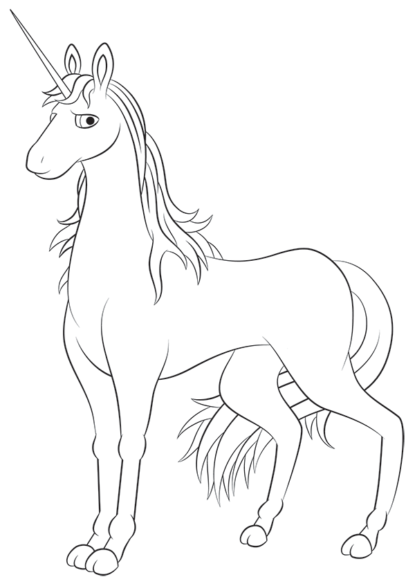 600x847 How To Draw A Unicorn