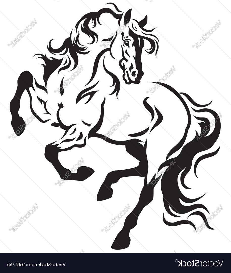 915x1080 Top 10 Horse Tattoo Vector Drawing