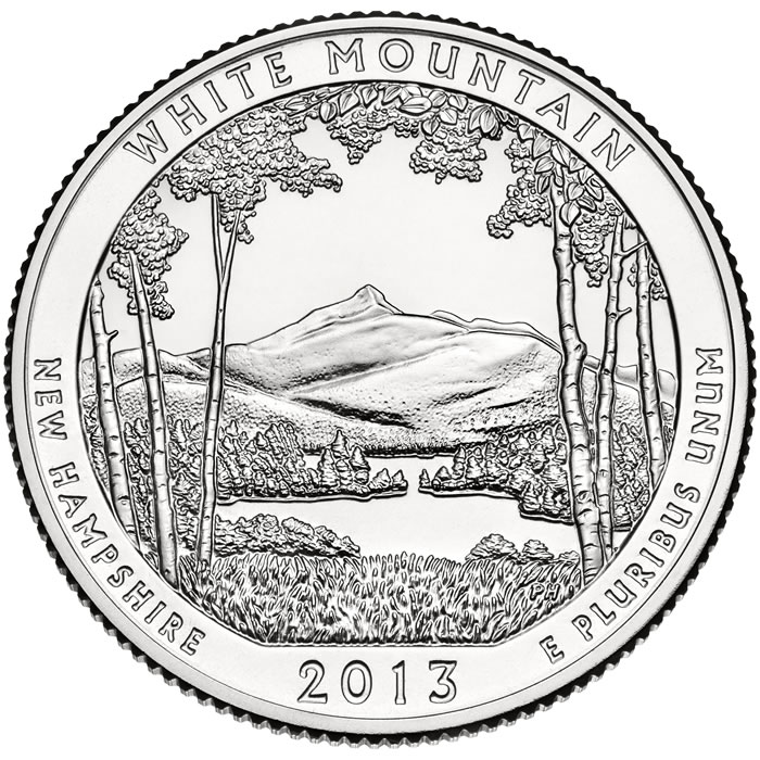 700x700 Mountain National Forest Quarter
