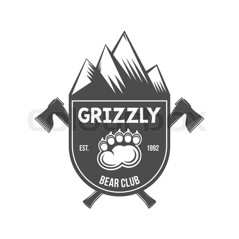 800x800 Mountain Adventure And Travel Retro Emblem. Black And White