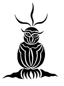 225x300 Black And White Owl Drawings Fine Art America