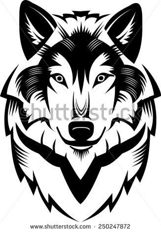327x470 6 Photo Of 96 For Black White Wolf Drawing Houtbranden