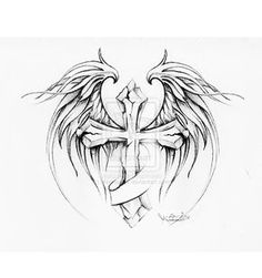 236x251 Angel Wings Drawings