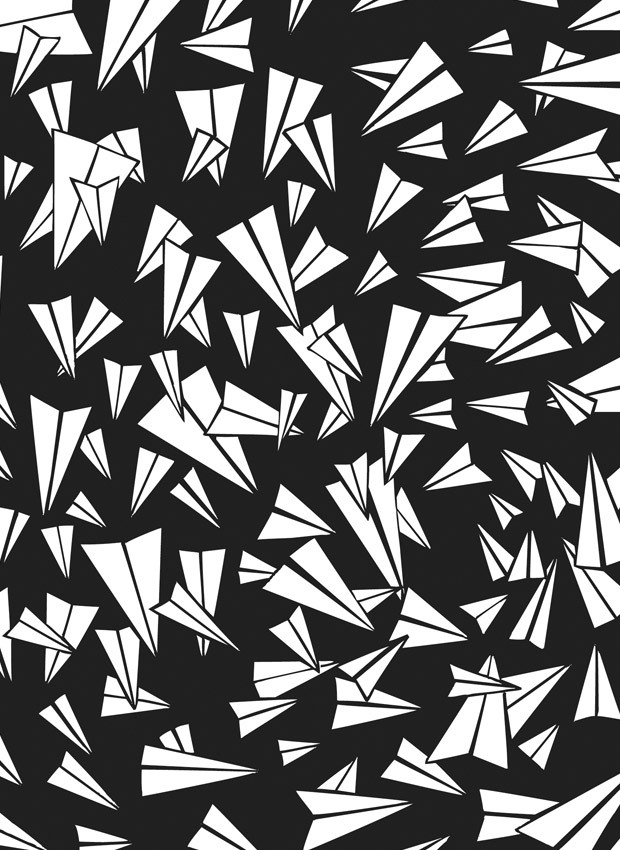 Black Background Drawing