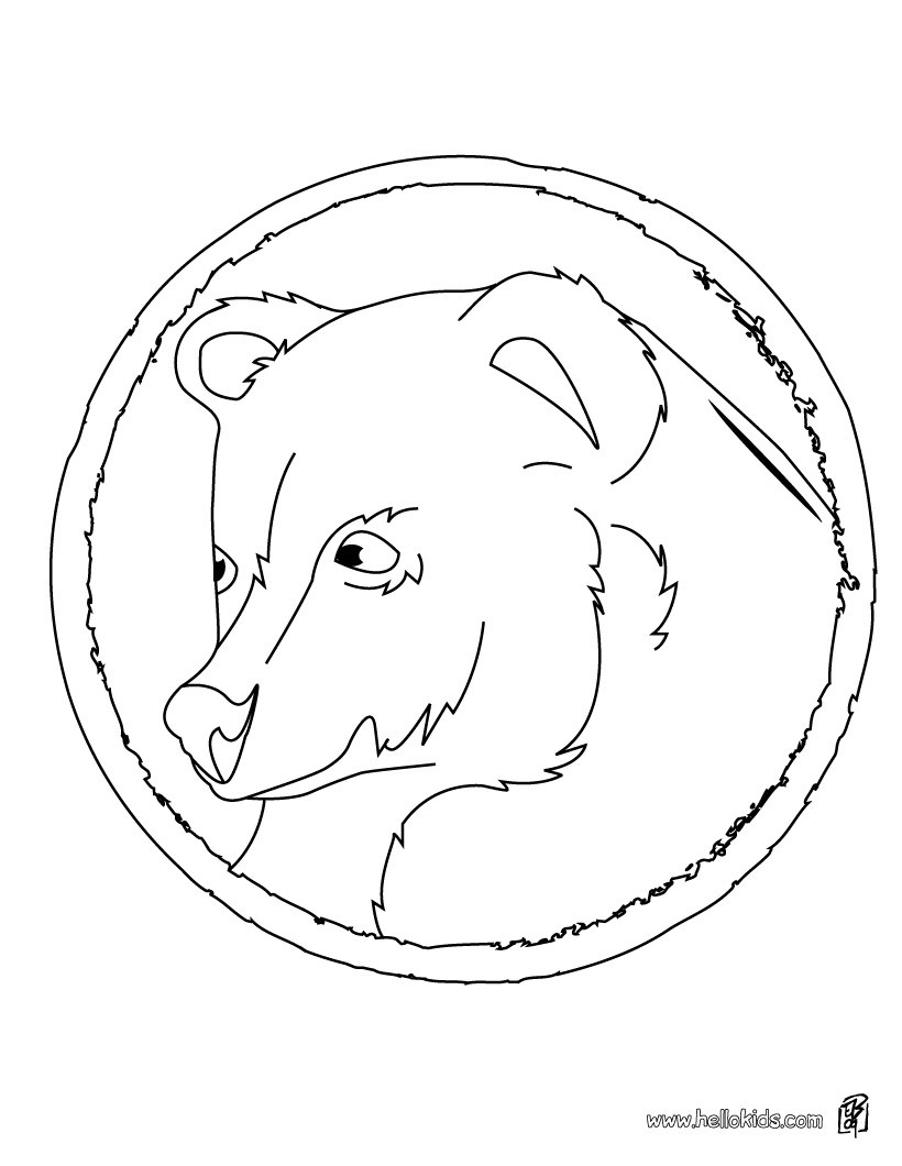 820x1060 Asian Black Bear Coloring Pages