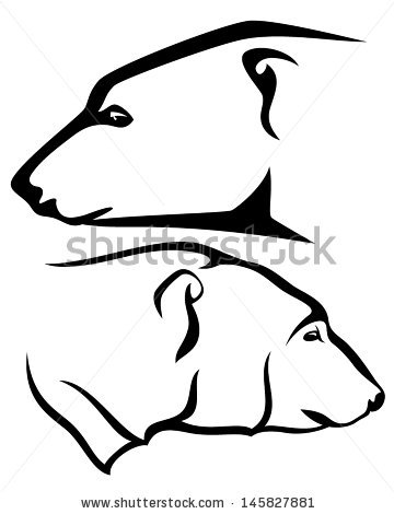 360x470 Standing Black Bear Drawing Clipart Panda