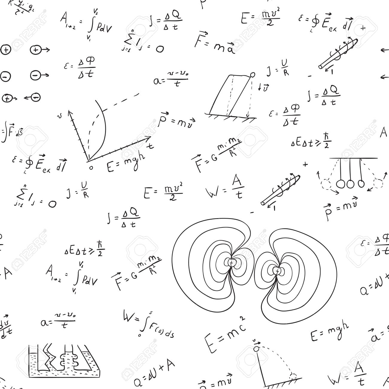 1300x1300 The Multiplication Table And Children's Drawings On A Blackboard