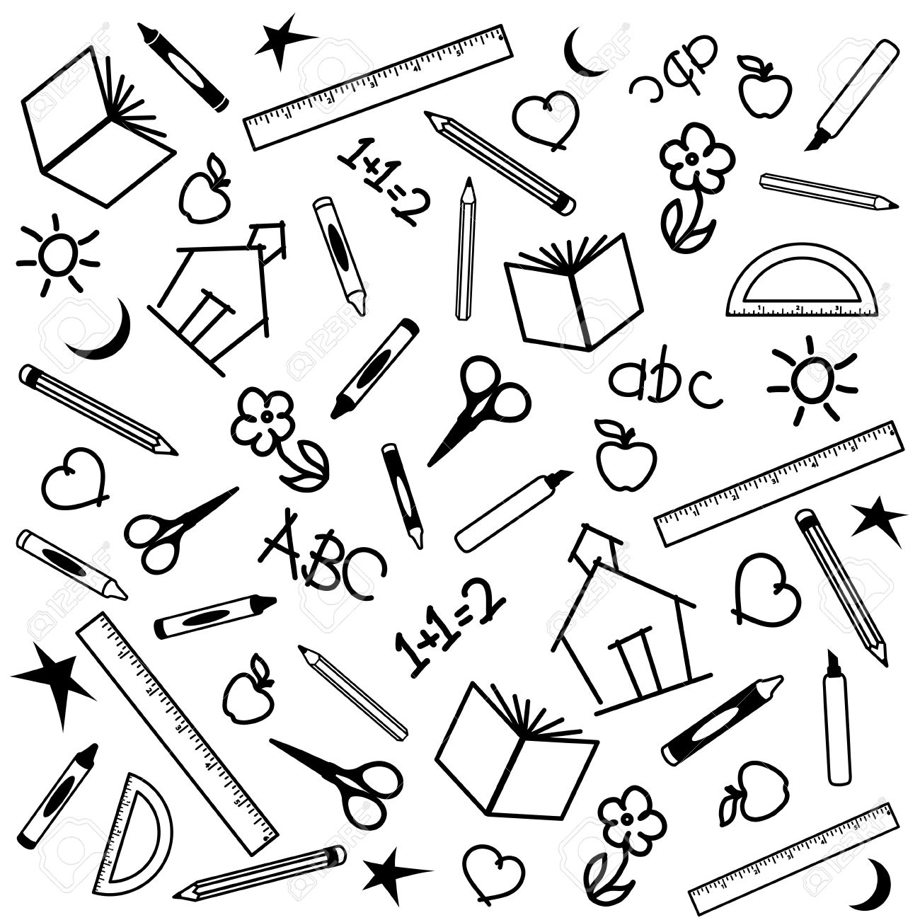 1300x1300 Blackboard Background For Back To School, Scrapbook, Arts, Crafts