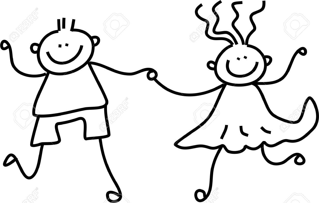 1300x829 A Little Boy And Girl Holding Hands