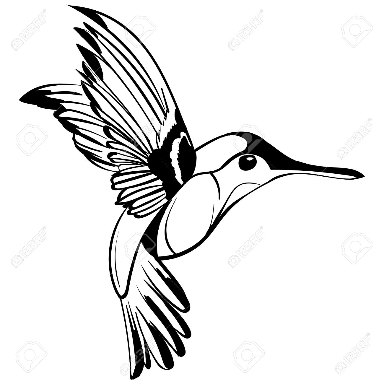 1300x1300 Hand Drawn Illustration Isolated On White Background. Sketch