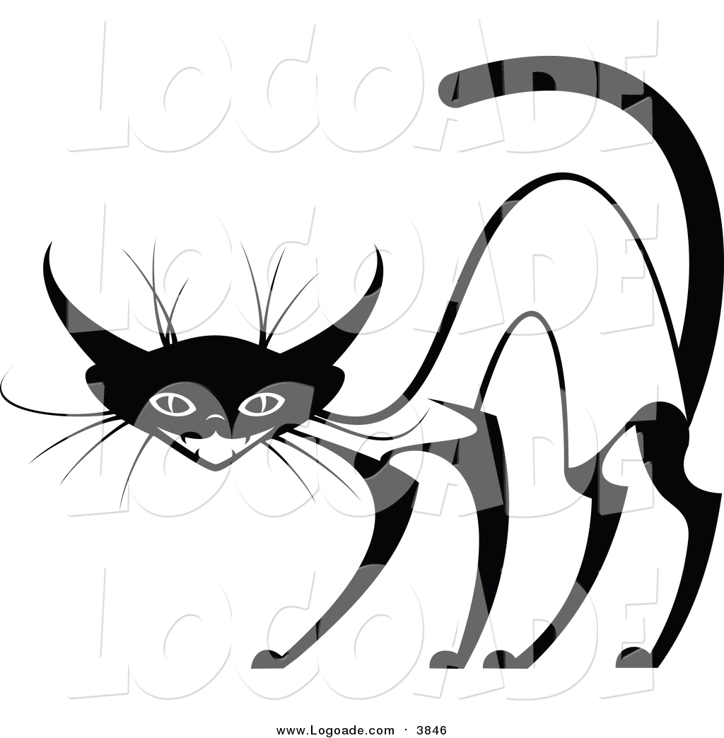 1024x1044 Clipart Of An Evil Siamese Cat By Vector Tradition Sm