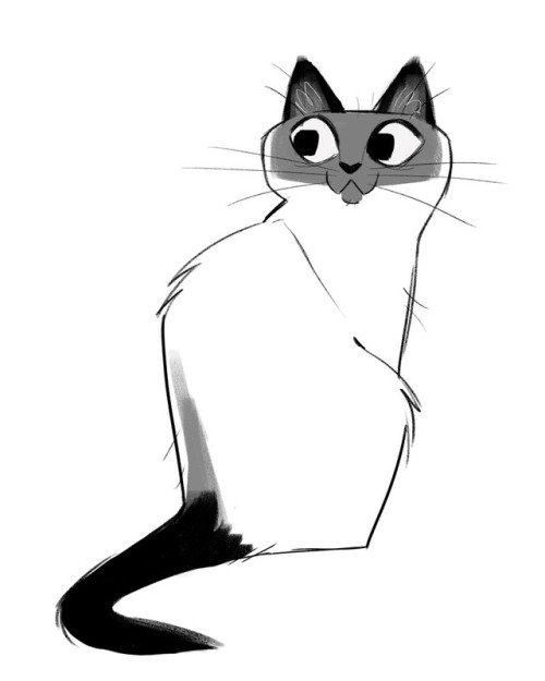 500x625 Daily Cat Drawings