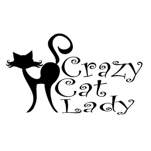 640x640 Cool Crazy Cat Lady Car Sticker The Best Cat Deals