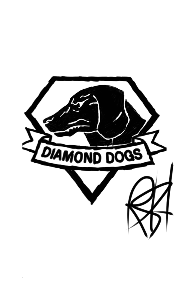 640x960 Diamond Dogs Logo By Smurf4883