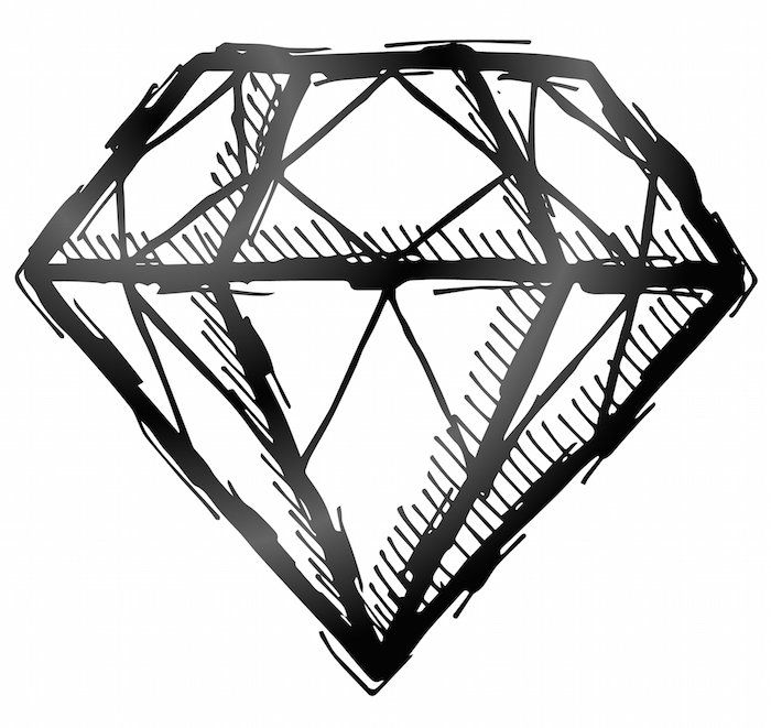 700x661 Diamond Tattoo Meaning