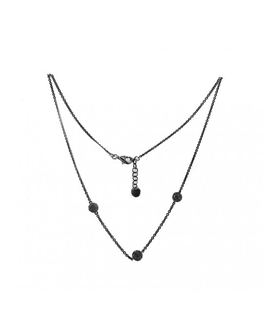 540x676 White Amp Black Diamond Necklace