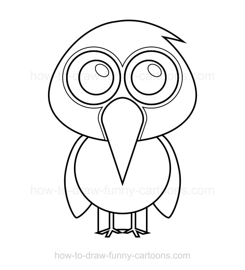 500x552 How To Draw An Eagle