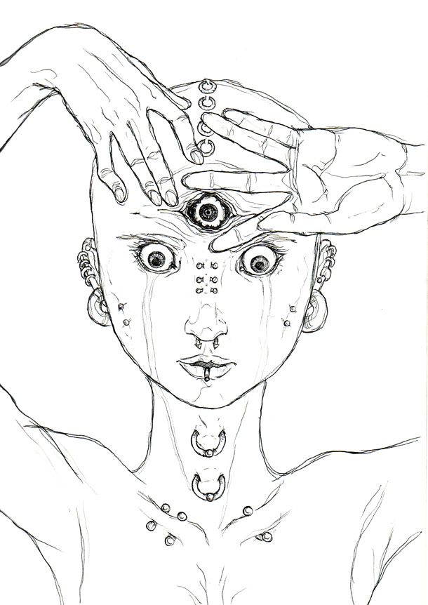 610x862 Prying Open My Third Eye By Somniferum