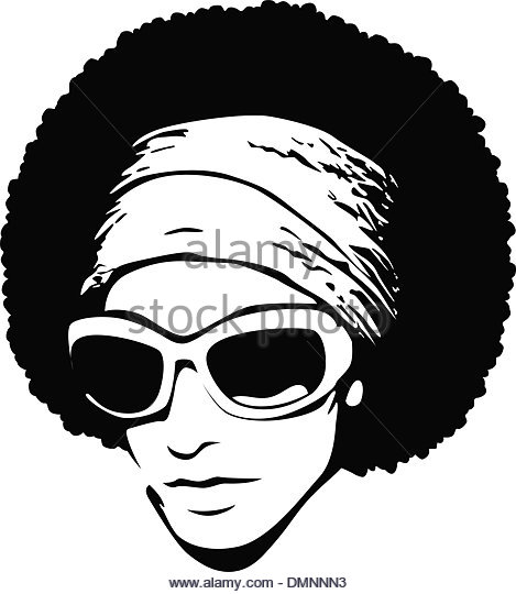 469x540 Cartoon Face With Afro Stock Vector Images