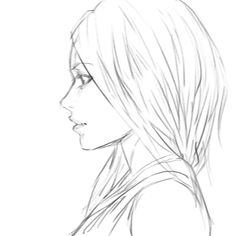 236x236 Manga Girl Hair Side View, Eyes Side View Anime And Manga