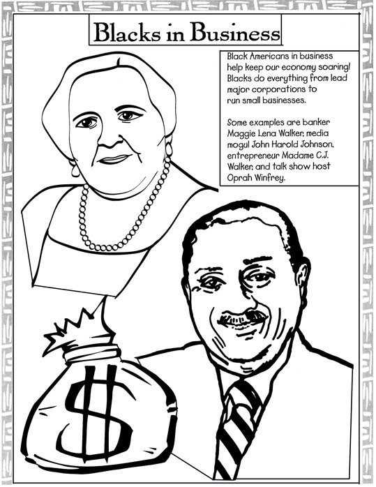 539x698 Coloring Pages Black History Month Easy For Best