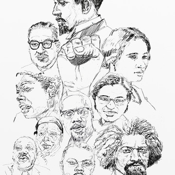 Black History Drawing at GetDrawings | Free download