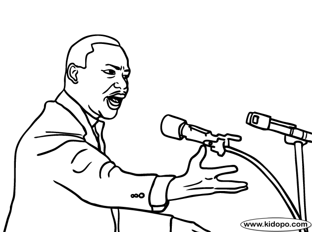 630x470 Black History Month Coloring Page