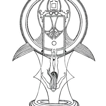 360x360 Journey To Black Hole Fine Pen Drawing Unisex T Shirt By