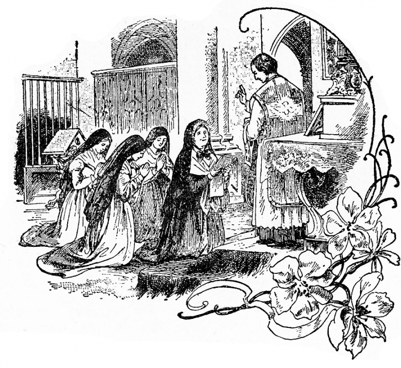 800x735 Life Of Saint Julie Line Drawings Sisters Of Notre Dame De Namur