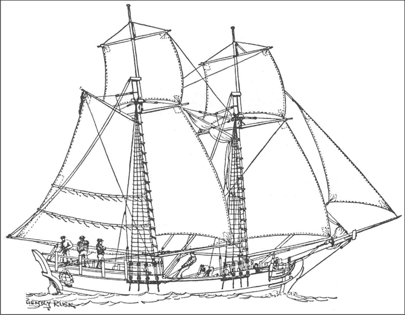 Black Pearl Ship Drawing at Free for