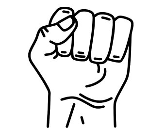 340x270 Raised Fist Symbol Etsy