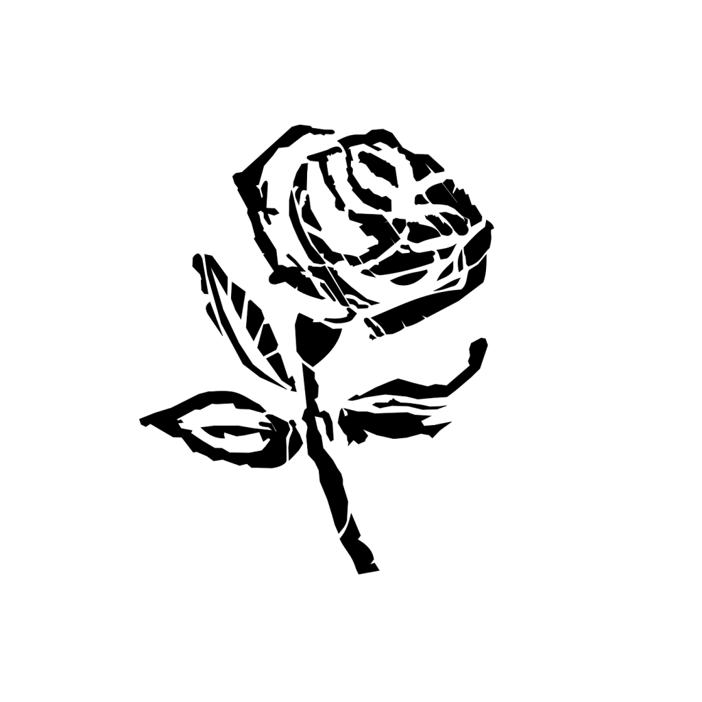 1024x1024 Rose Vector (Svg, Png)