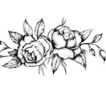 354x354 Best Temporary Rose Tattoo Products On Wanelo