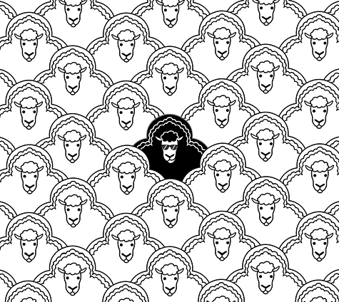 475x424 Alfiealpha The Black Sheep