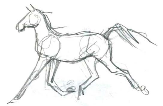 544x355 Art By Jeane Nevarez Black Stallion Continued