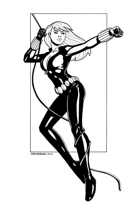 531x800 Gene Gonzales' Sketches Amp Other Silly Stuff Black Widow!