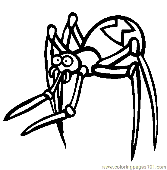 554x565 Black Widow Spider Coloring Page