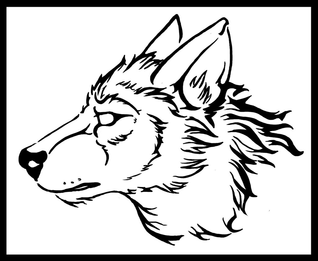 1024x842 Tribal Wolf Head Drawing Got Sigil Templates Wolf