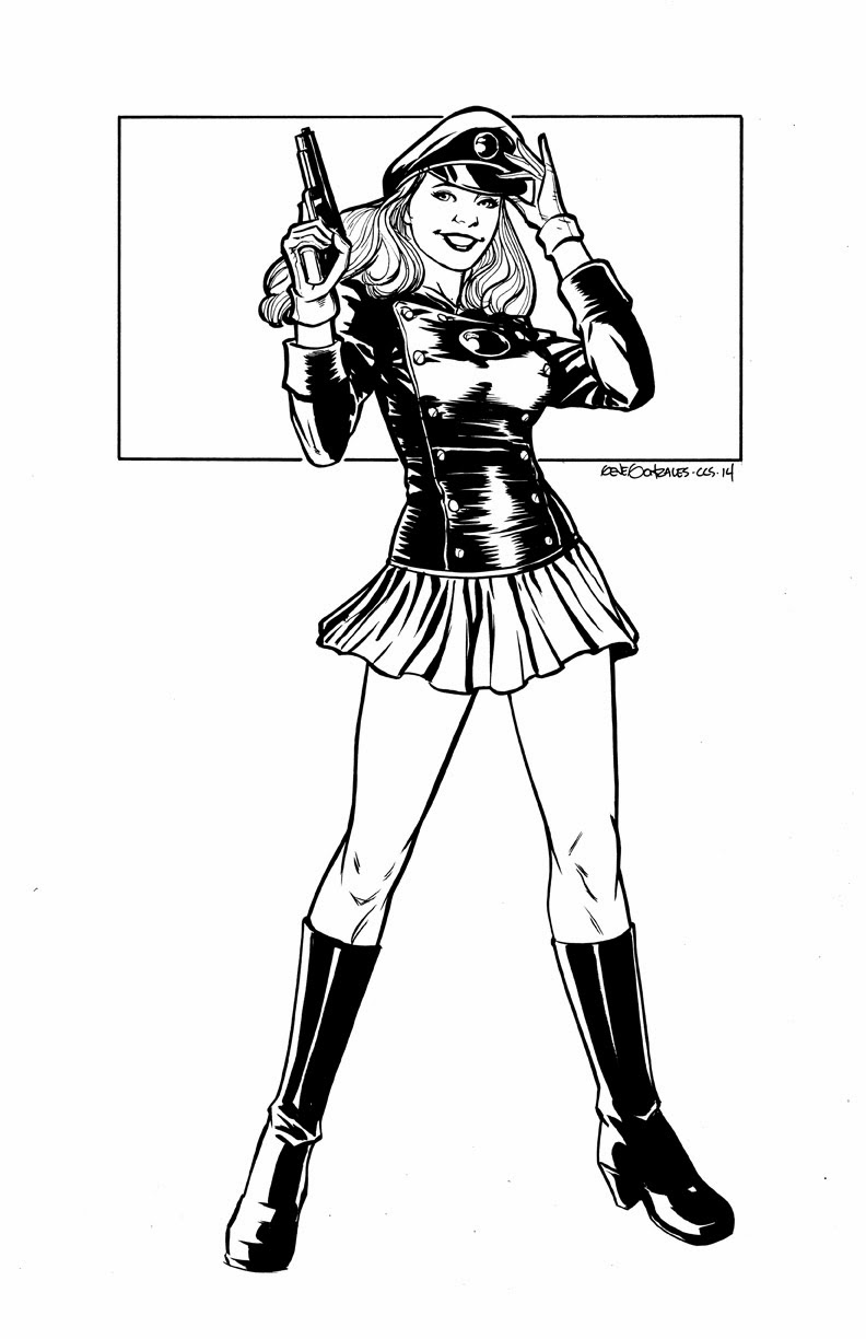 792x1224 Gene Gonzales' Sketches Amp Other Silly Stuff Lady Blackhawk