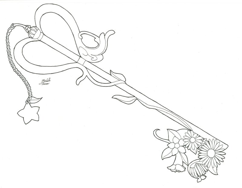 800x622 Kairi's Key Blade