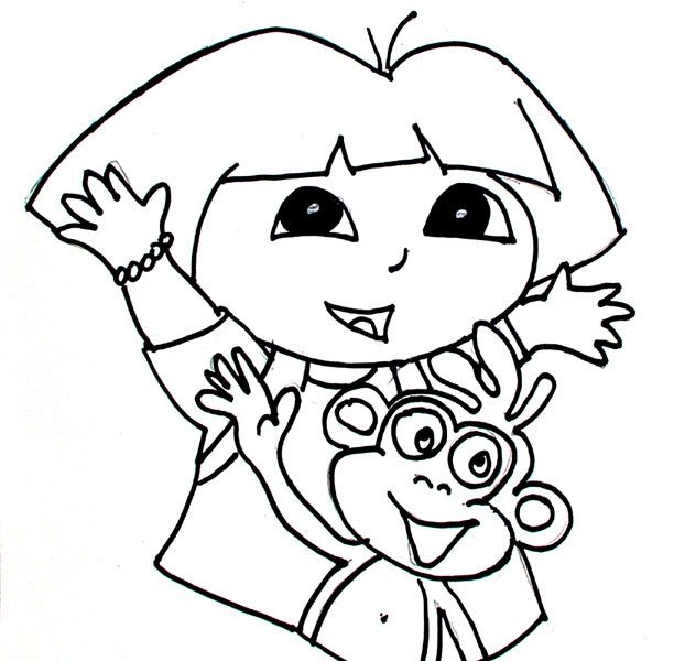 612x600 Kids Drawing Page Best Coloring Pages For Toddlers Gallery Color