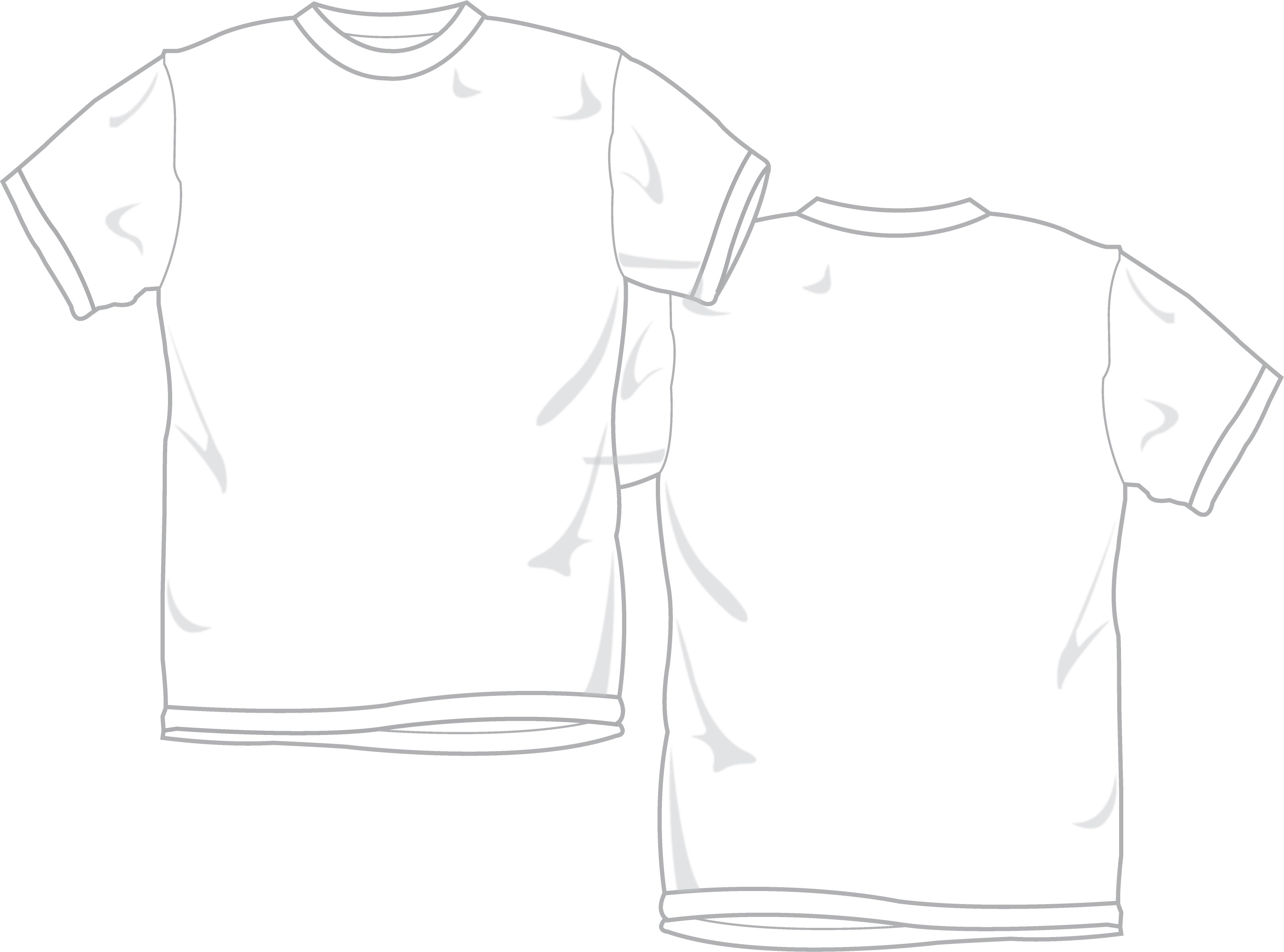 Blank T Shirt Drawing at GetDrawings | Free download