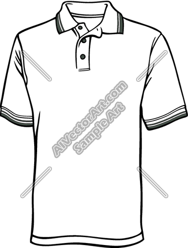 380x500 Men's Polo Shirt Clipart And Vectorart Apparelproduct Blanks